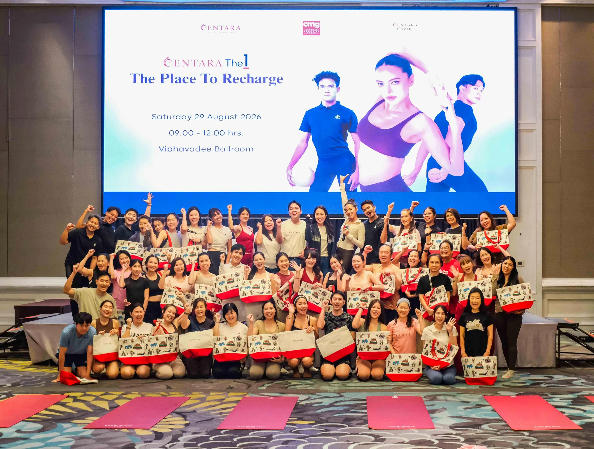 Centara Grand at Central Plaza Ladprao Bangkok Partners with CentaraThe1 to Host “The Place to Recharge”, an Exclusive Wellness Experience for Body and Mind