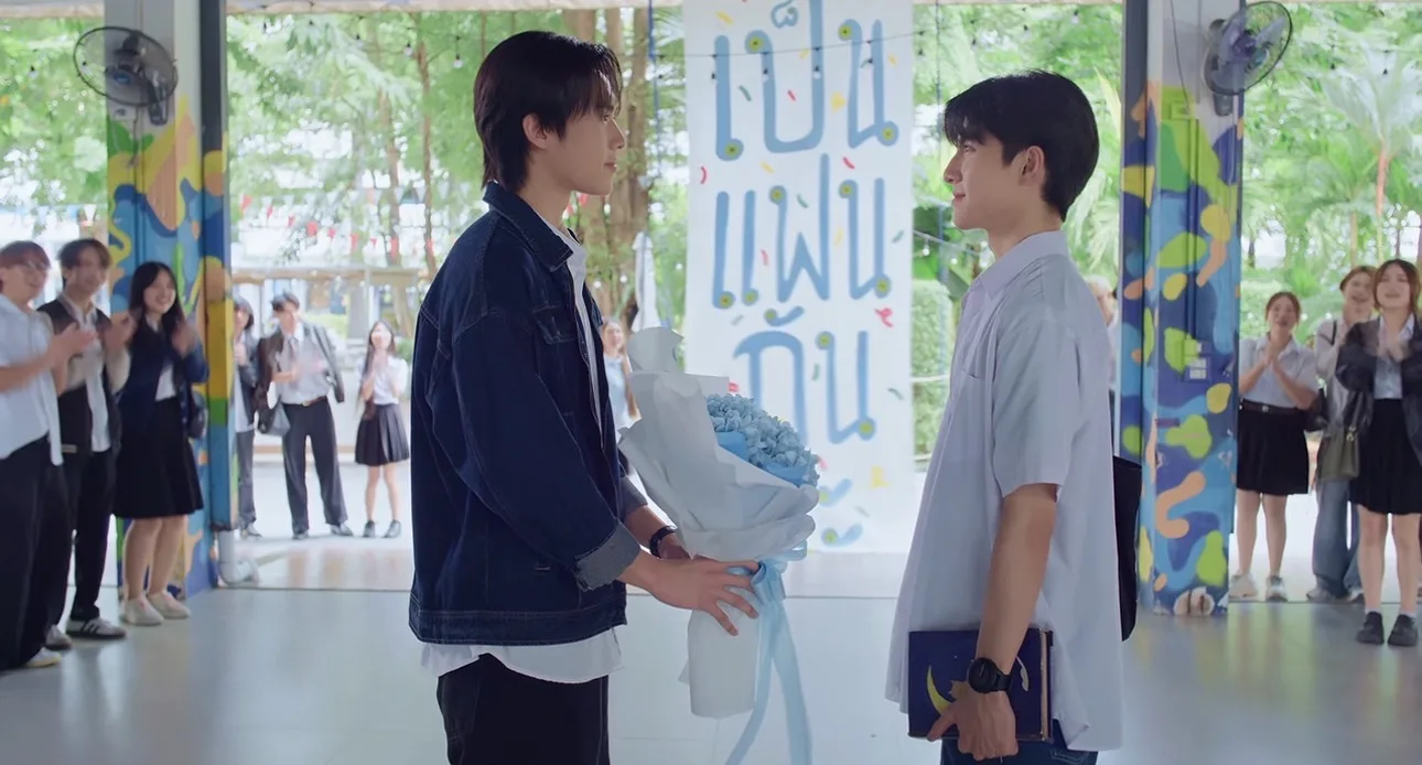 กรี๊ดหนักมาก ธรรม เซอร์ไพรส์ขอ แม็ค ขอเป็นแฟน ในซีรีส์ “จุดจีบสายมู Unlucky Bae”  